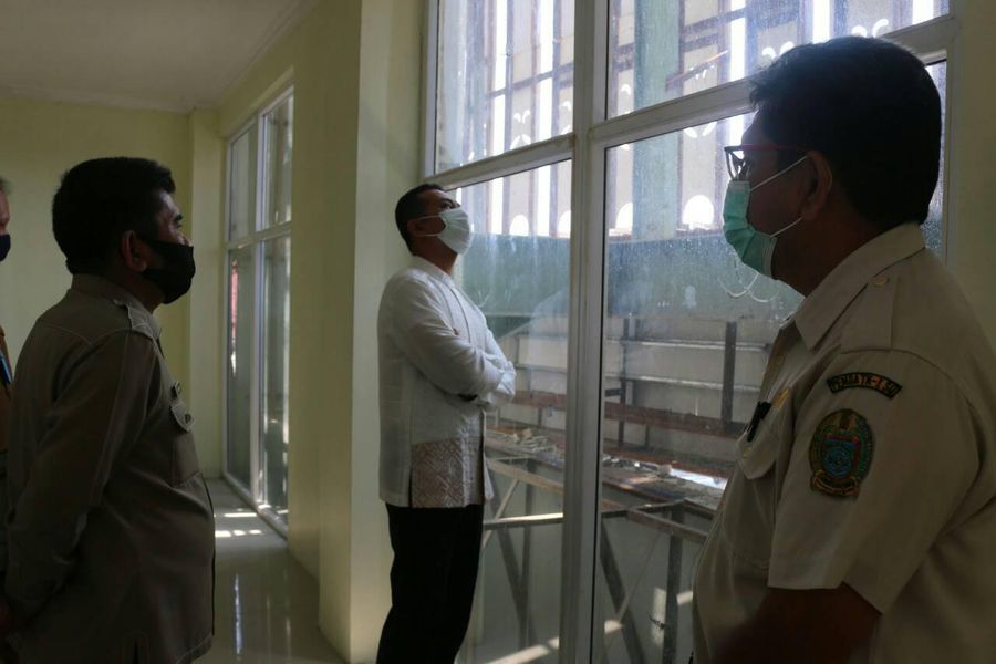 WAGUBSU TINJAU BANGUNAN KANTOR BPPRDSU